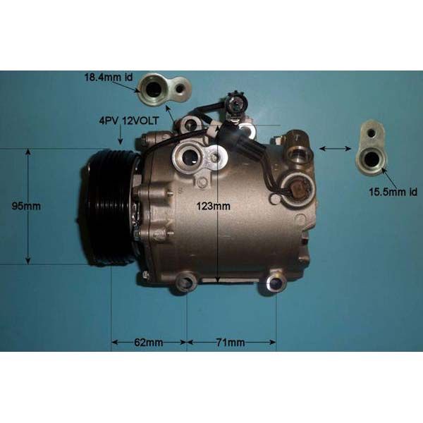 Compressor Aircon Pump Suzuki Swift Petrol Feb To