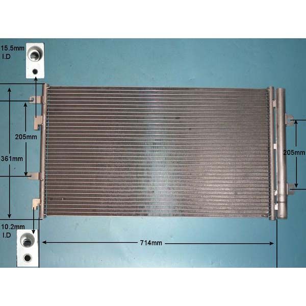 Condenser Aircon Radiator Jeep Compass Petrol Mar To