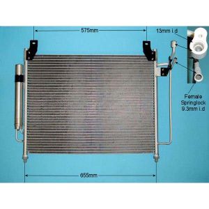 Condenser (AirCon Radiator) Mazda CX 7 2.2 MZR-CD Diesel (Sep 2009 to Mar 2013)