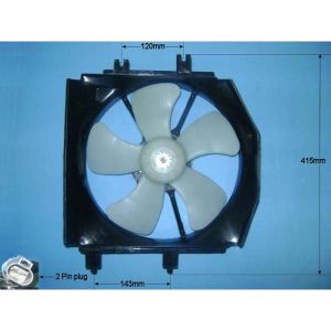 Condenser Cooling Fan Mazda Premacy 1.8 Petrol (Jul 1999 to 2025)