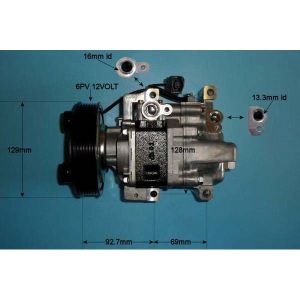 Compressor (AirCon Pump) Mazda CX 7 2.3 Turbo Petrol (Aug 2007 to Mar 2013)