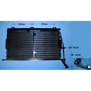 Condenser (AirCon Radiator) Mercedes SL (R129) 2.8 280SL Petrol (Aug 1993 to Oct 2001)