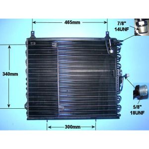 Condenser (AirCon Radiator) Mercedes E Class (W124) 2.0 E200T Petrol (Jun 1993 to Jun 1996)