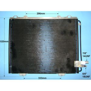 Condenser (AirCon Radiator) Mercedes E Class (W210) 2.2 E220 Petrol (Feb 1999 to Mar 2002)