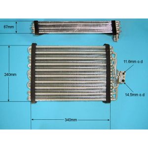 Evaporator Mercedes E Class (W210) 2.9 E290 TD Diesel (Jun 1996 to Jul 1999)