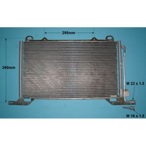 Condenser (AirCon Radiator) Mercedes E Class (W210) 2.9 E290 TD Diesel (Jun 1996 to Jul 1999)