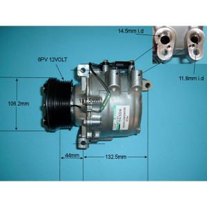 Compressor (AirCon Pump) Mercedes SLK (R170) 3.2 Petrol (Mar 2000 to Apr 2004)