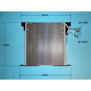 Condenser (AirCon Radiator) Mercedes Vito V Class (W638) (97-03) 2.3 V230 TD Diesel (Nov 1996 to Mar 1999)