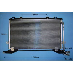 Condenser (AirCon Radiator) Mercedes E Class (W210) 2.5 E250 TD Diesel (Apr 1997 to Jul 1999)