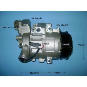 Compressor (AirCon Pump) Mercedes Vaneo 1.7CDi Diesel (Feb 2002 to Jul 2005)