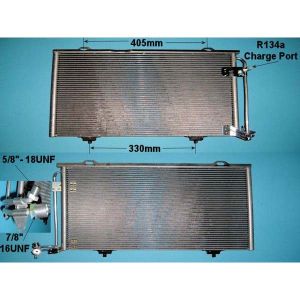 Condenser (AirCon Radiator) Mercedes SLK (R170) 2.3 SLK230 Kompressor Petrol (Sep 1996 to Mar 2000)