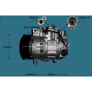 Compressor (AirCon Pump) Mercedes SLK (R171) 3.0 SLK280 Petrol (Sep 2007 to Feb 2011)