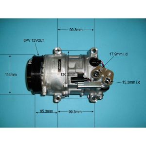 Compressor (AirCon Pump) Mercedes B Class (W245) 2.0 B170 Petrol Automatic (Jan 2008 to Dec 2011)