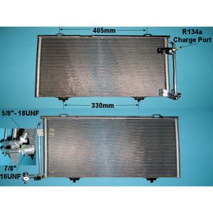 Condenser (AirCon Radiator) Mercedes C Class (W202) 2.0 C200 Petrol (Jun 1998 to May 2000)