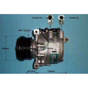 Compressor (AirCon Pump) Mercedes SLK (R170) 3.2 32 AMG Petrol (Mar 2001 to Apr 2004)
