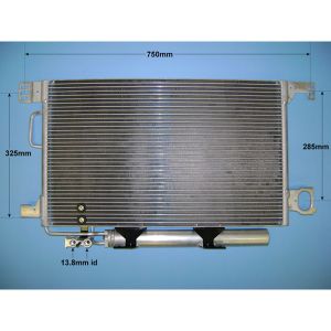 Condenser (AirCon Radiator) Mercedes CLC C-Class 2.2 CLC200 CDi Diesel (Jun 2008 to Jun 2011)