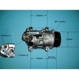 Compressor (AirCon Pump) Mercedes A Class (W169) 2.0 CDi A160 Diesel Manual (Jan 2008 to Jun 2012)