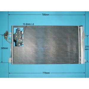 Condenser (AirCon Radiator) Mercedes Vito (W639) (03-14) 3.0 CDi Diesel (Apr 2010 to Mar 2014)