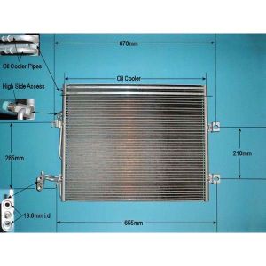 Condenser (AirCon Radiator) Mercedes S Class (W221) 6.0 S600 Petrol Automatic (Dec 2005 to Sep 2006)