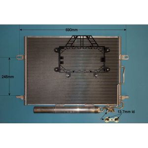 Condenser (AirCon Radiator) Mercedes E Class (W211) 3.0 E280 CDi Diesel (Mar 2005 to Jul 2009)