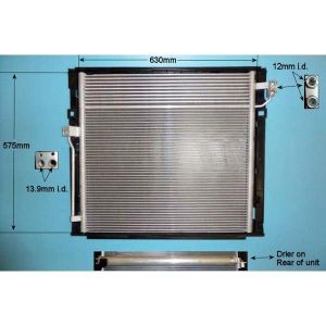 Condenser (AirCon Radiator) Mercedes GLE (W166) 2015- 3.0 400 4 Matic Petrol (Apr 2015 to Oct 2018)