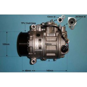 Compressor (AirCon Pump) Mercedes Sprinter 1.8 Petrol Automatic (Sep 2008 to 2013)