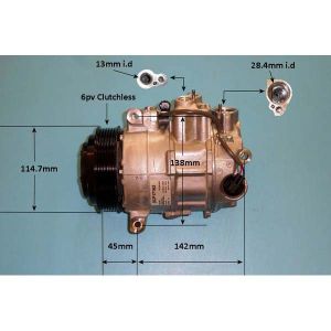 Compressor (AirCon Pump) Mercedes M Class (W166) 5.5 63 AMG 4 Matic Petrol (Nov 2011 to Feb 2015)