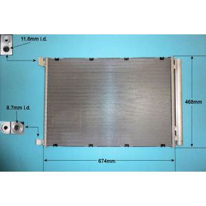 Condenser (AirCon Radiator) Mercedes S Class (W222) 4.7 500 4 Matic Petrol (May 2013 to May 2017)