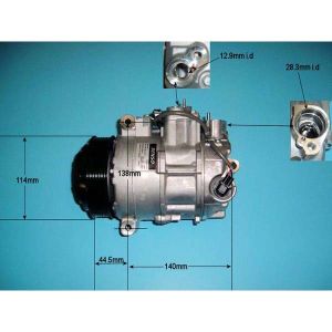 Compressor (AirCon Pump) Mercedes E Class (C207) Coupe 5.5 E500 Petrol (May 2010 to 2023)