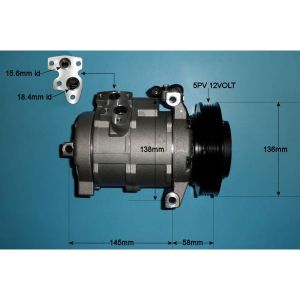Compressor (AirCon Pump) Mercedes Sprinter 3.5 Petrol Automatic (Jun 2006 to 2013)