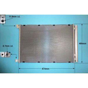 Condenser (AirCon Radiator) Mercedes GLC (C253) Coupe  AMG 63 4.0 Petrol (Jun 2017 to 2023)