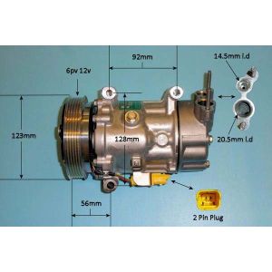 Compressor (AirCon Pump) Mini Countryman 1.6 D Diesel (Aug 2010 to Oct 2016)