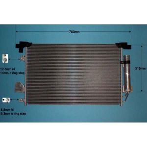 Condenser (AirCon Radiator) Mitsubishi Lancer MK8 Sportback 1.5 Petrol (Jun 2008 to 2023)