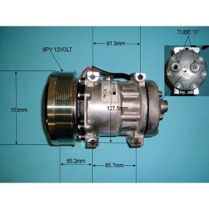 Compressor (AirCon Pump) New Holland / Ford T Series Tractor T8010 Diesel (1990 to 2023)