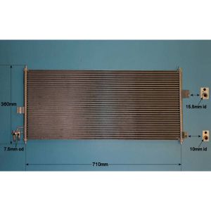 Condenser (AirCon Radiator) Nissan Primera 1.8 Petrol (Dec 2001 to Jan 2002)
