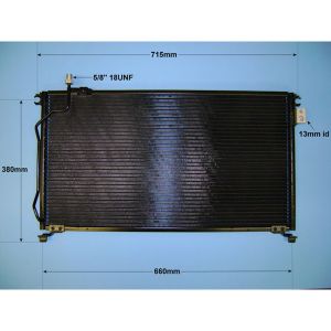 Condenser (AirCon Radiator) Nissan Terrano MK1 2.4 Petrol (Jul 1993 to Apr 1996)