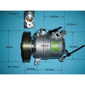 Compressor (AirCon Pump) Nissan Primera 2.0 Petrol (Jan 1994 to Dec 1995)