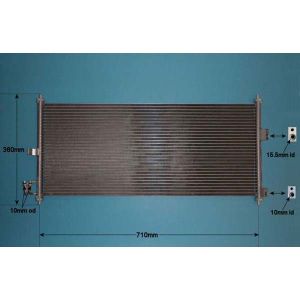 Condenser (AirCon Radiator) Nissan Primera 2.2 Di Diesel (Jan 2002 to 2023)