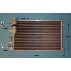 Condenser (AirCon Radiator) Nissan Qashqai 2.0 Dci Diesel (Feb 2007 to Sep 2010)