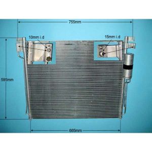 Condenser (AirCon Radiator) Nissan Navara / King Cab 2.5 Dci Diesel (May 2005 to Sep 2009)