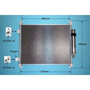 Condenser (AirCon Radiator) Nissan Note 1.2 Petrol (Jun 2013 to 2023)