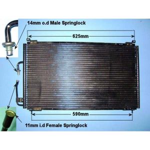 Condenser (AirCon Radiator) Peugeot 406 2.0 Petrol (Sep 1995 to Mar 1999)