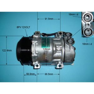 Compressor (AirCon Pump) Peugeot 607 2.2 16v Petrol (Feb 2000 to Jun 2002)