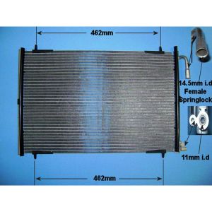Condenser (AirCon Radiator) Peugeot 206 2.0HDi Diesel (Nov 1998 to Jun 2002)
