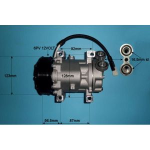 Compressor (AirCon Pump) Peugeot 206 2.0 16v GTi Petrol (Dec 1999 to Oct 2002)