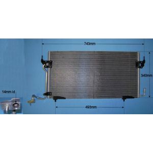 Condenser (AirCon Radiator) Peugeot Partner 1.9 TD Diesel (Aug 1999 to Nov 2002)