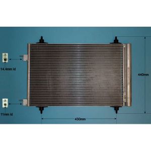 Condenser (AirCon Radiator) Peugeot 307 2.0HDi Diesel (Oct 2003 to Jun 2005)