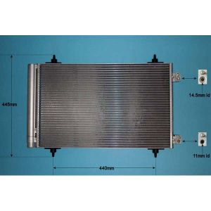 Condenser (AirCon Radiator) Peugeot Expert MK3 (07-) 2.0 16v Petrol (Jan 2007 to 2023)