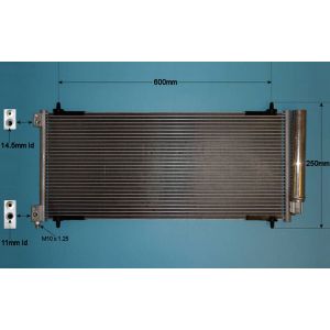 Condenser (AirCon Radiator) Peugeot 407 2.7 HDi Diesel Automatic (Oct 2005 to Feb 2008)