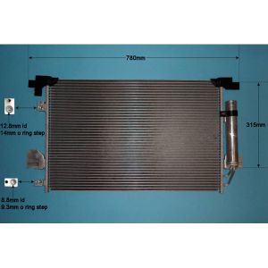 Condenser (AirCon Radiator) Peugeot 4007 2.2 HDi Diesel (Nov 2010 to Mar 2013)